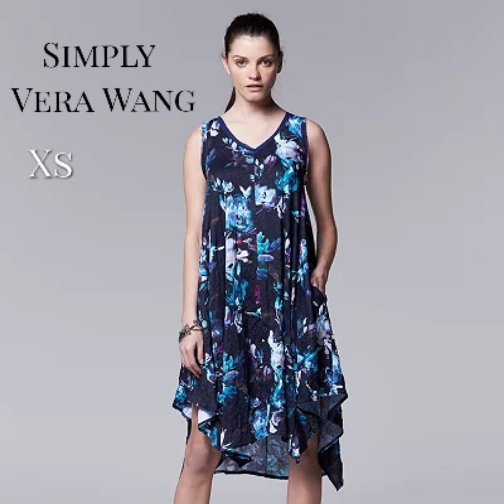 Simply Vera Vera Wang Crinkle Tank Dress